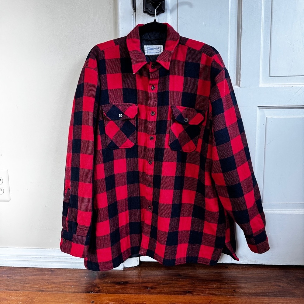 Lumber Jack Buffalo Check Lined Flannel Field Jacket
